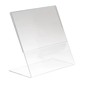 acrylic sign holder