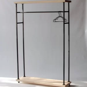 clothing rack on wheels