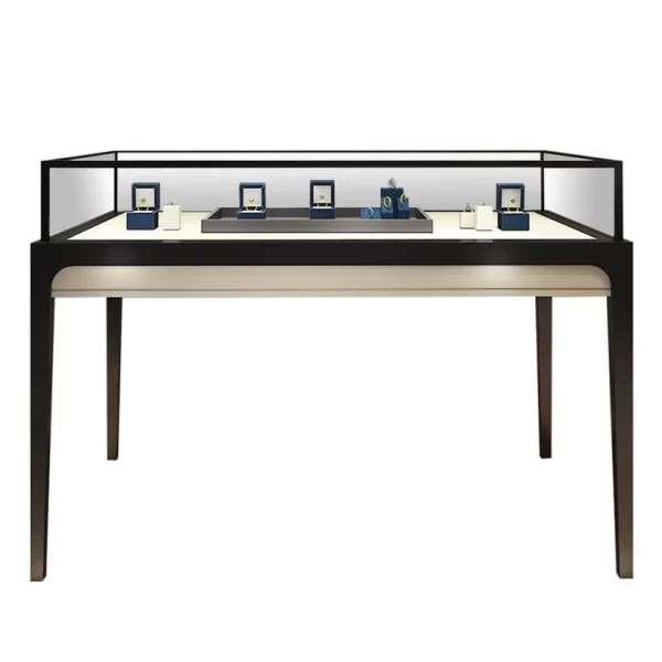 glass jewelry display case