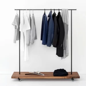 clothes rolling rack