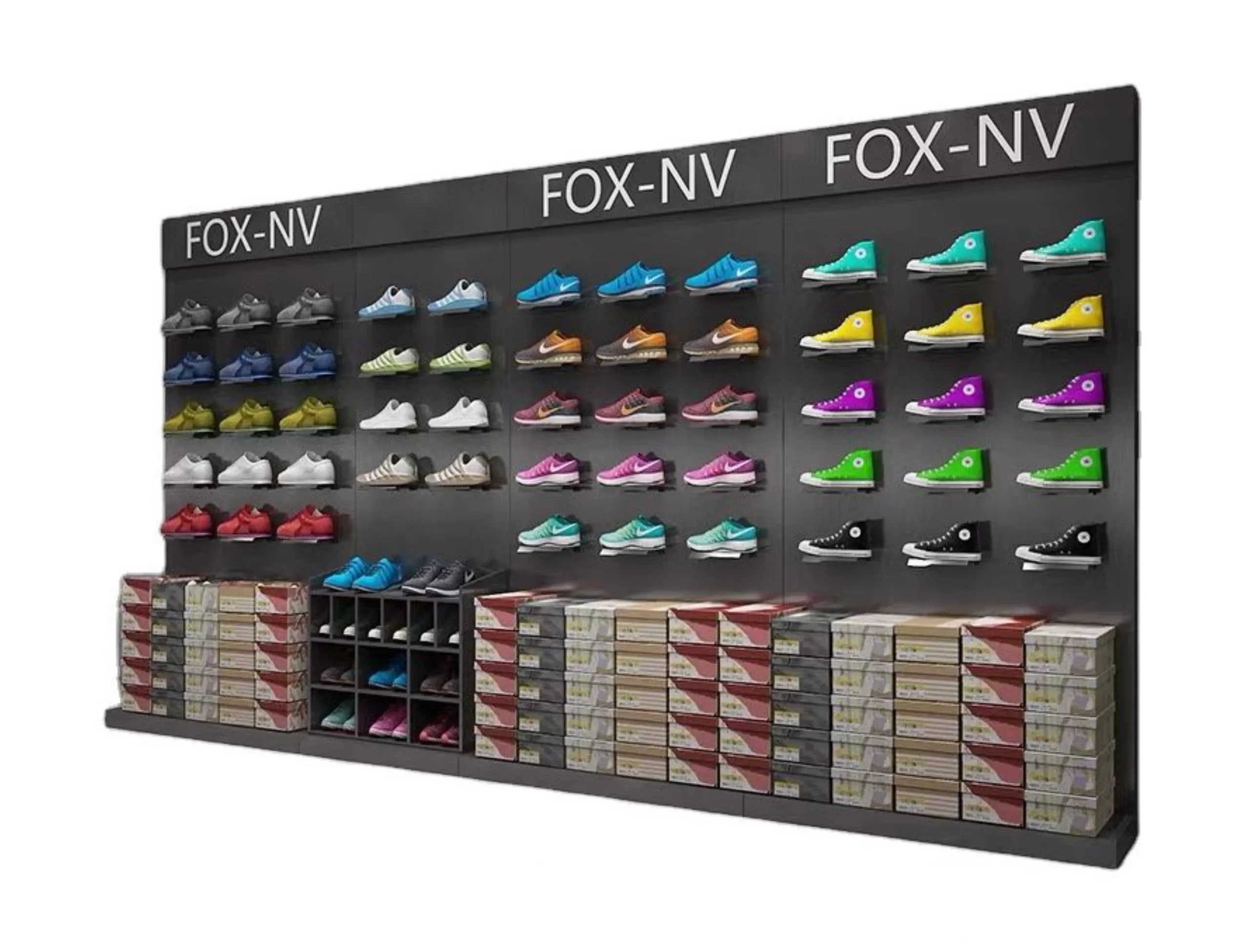 shoe wall shelves