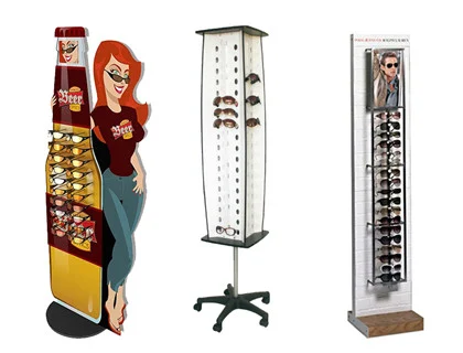 Sunglasses display rack