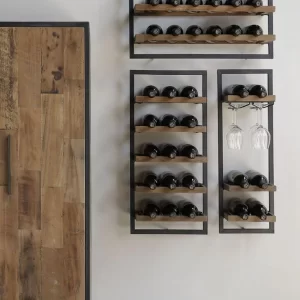 wall wine rack