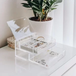 clear acrylic organizers