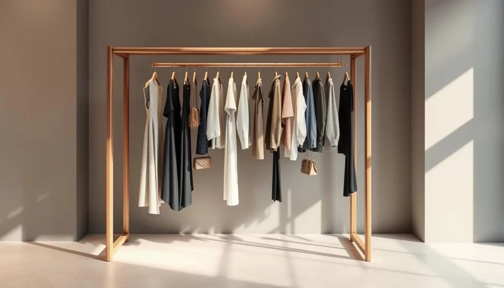 clothing rack stand